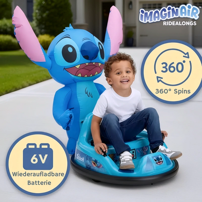 ImaginAir™ Aufsitzauto-Autoscooter · 3 Fuß großes aufblasbares Abenteuer für Kinder