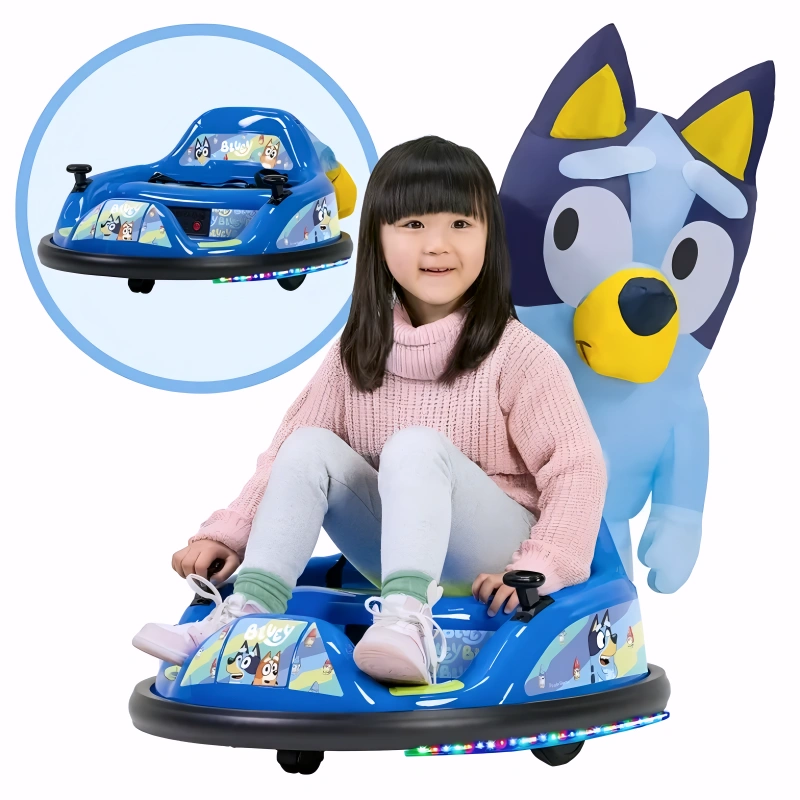ImaginAir™ Aufsitzauto-Autoscooter · 3 Fuß großes aufblasbares Abenteuer für Kinder