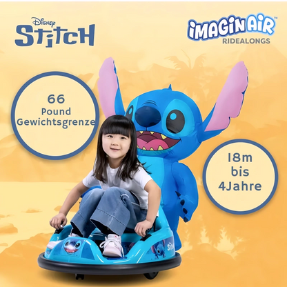 ImaginAir™ Aufsitzauto-Autoscooter · 3 Fuß großes aufblasbares Abenteuer für Kinder