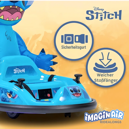 ImaginAir™ Aufsitzauto-Autoscooter · 3 Fuß großes aufblasbares Abenteuer für Kinder