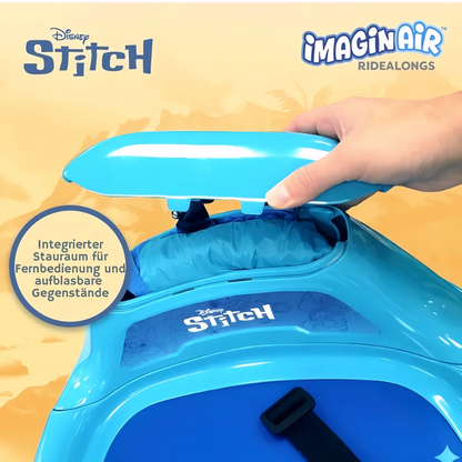 ImaginAir™ Aufsitzauto-Autoscooter · 3 Fuß großes aufblasbares Abenteuer für Kinder